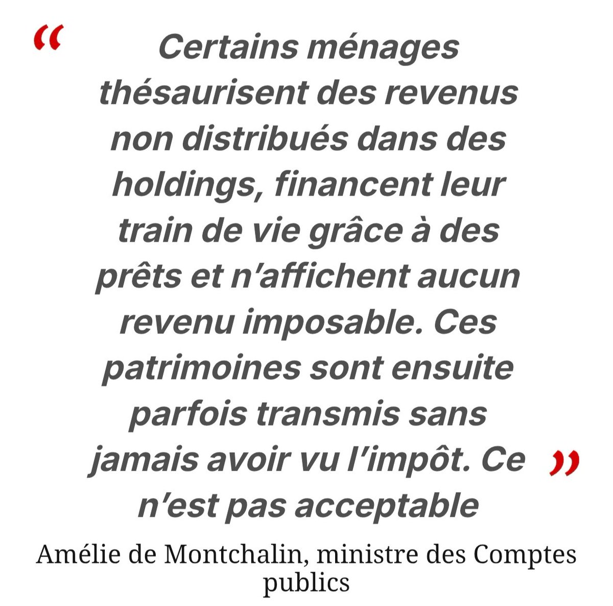 Ce constat semble très largement partagé. Quelle solution ?