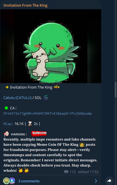 X_CryptoF's tweet photo. UPDATE  /SOL    -  $CATULU

💊CA : 5Fxk572o7JgkNhv4VbHt7DKfvKiBpapGr3fxjGd6pump

  🐳HIT   5K 📊    1.2M 🌈

  🔊 WIN :  231X  ✅

Link to join private channel : https://t.co/m9IFj9QEiw

DM ADMIN :  https://t.co/woEF0igoLP 

 #memecoin #btc #CATULU
 #SOL #Phanes #Rick #CryptoNews #Solana