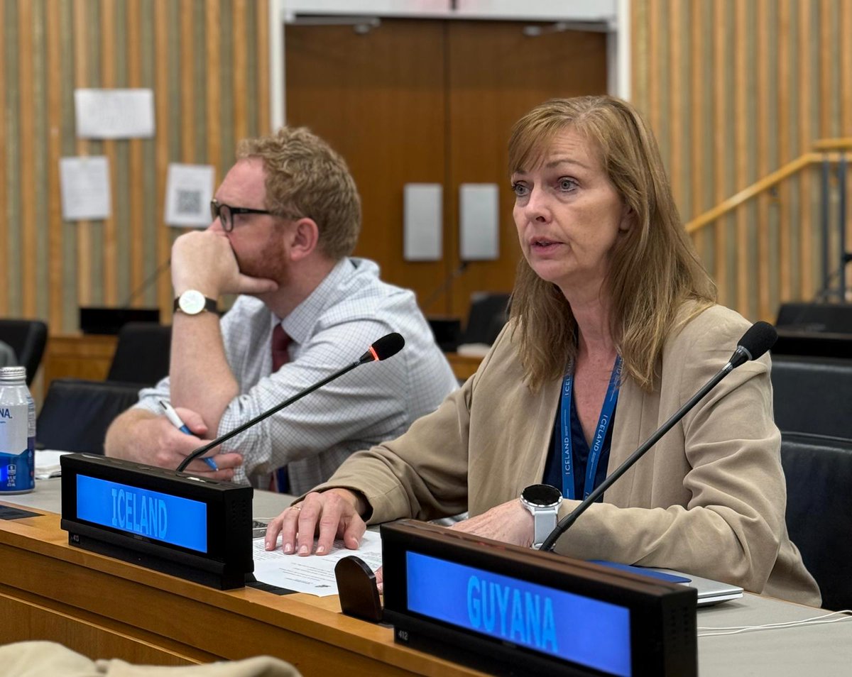 At the <a href="/UNICEF/">UNICEF</a> Executive Board, the Nordics 🇩🇰🇫🇮🇮🇸🇳🇴🇸🇪 encouraged UNICEF to continue scaling up efforts that empower girls and ensure that their needs are fully integrated into programming across all areas of work.
See the full statement here: bit.ly/3HGoRaB