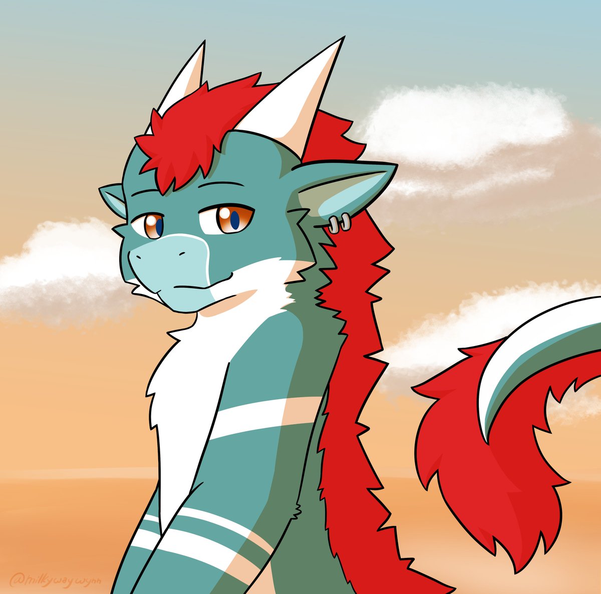 MilkyWayWynn's tweet image. comms done for @polyderg 
thanks for commissioning!!