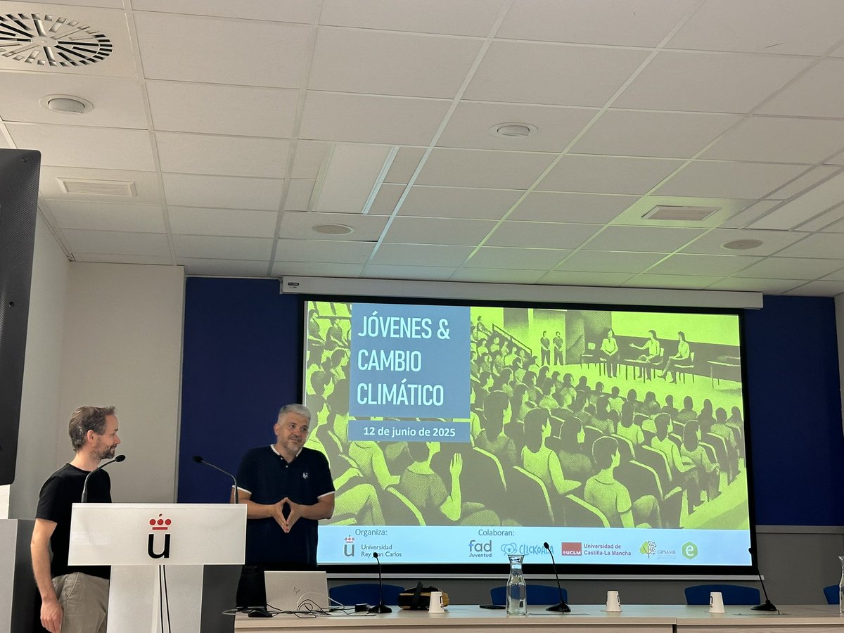 Gracias <a href="/clic_koala/">ClicKoala</a> por invitarme a la presentación del informe sobre juventud y cambio climático.
Mi más sincera enhorabuena por este magnífico informe.
Seguimos trabajando para impulsar la acción climática en nuestro país 💪