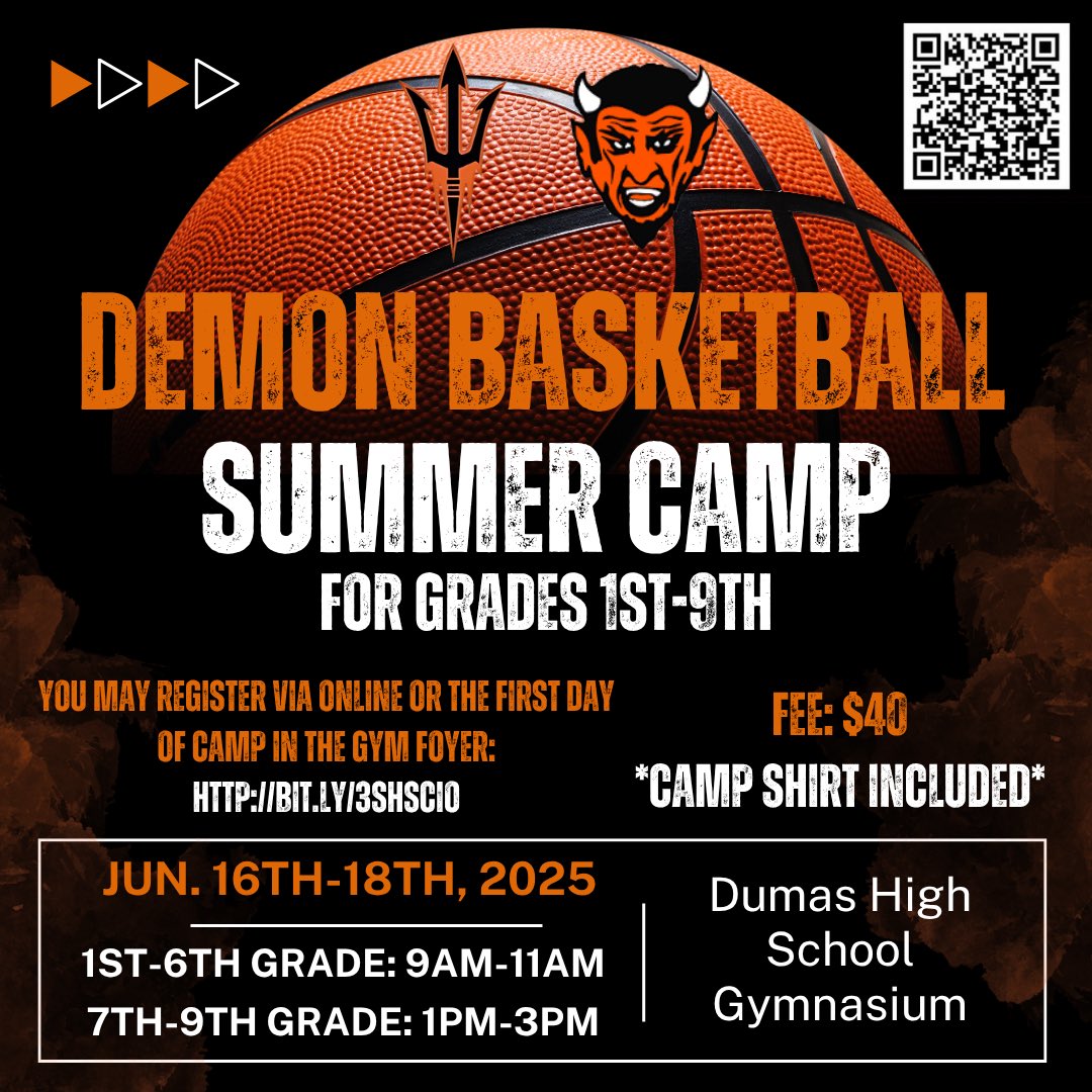 Boys basketball camp starts next Monday! Sign up today!