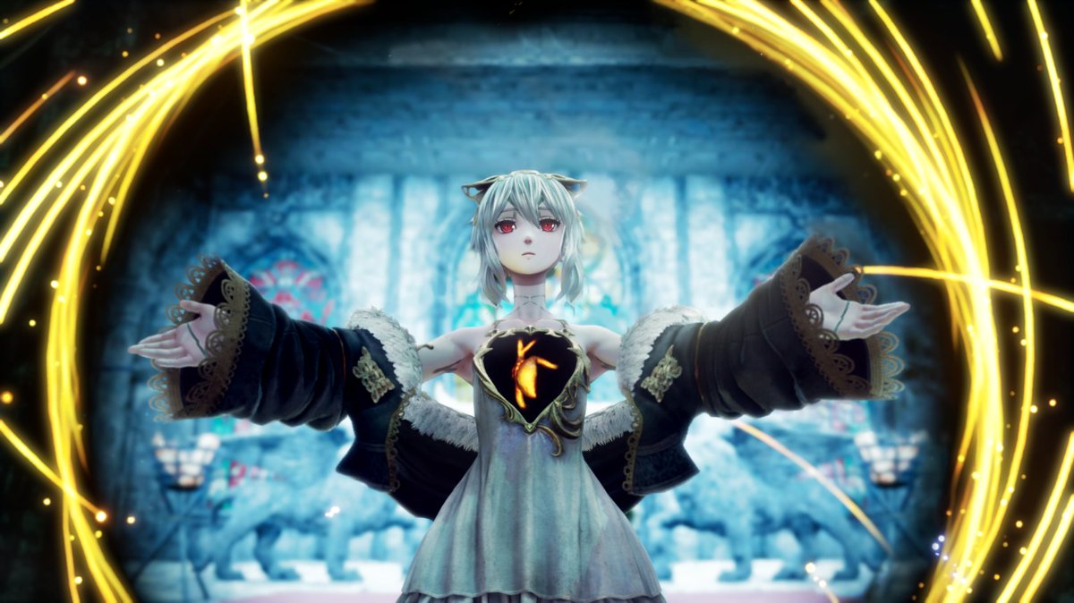 CodeVeinGame's tweet image. Meet Lou – a mysterious girl with the power to travel into the past.
She is your gateway to the past and a loyal partner against danger in the apocalyptic world of CODE VEIN II, coming in 2026.