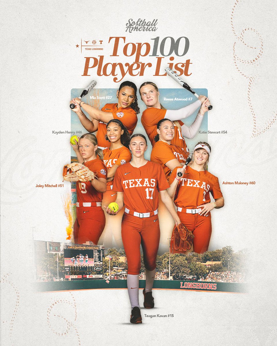 best of the best 🤘

#HookEm | <a href="/SoftbalAmerica/">Softball America</a>