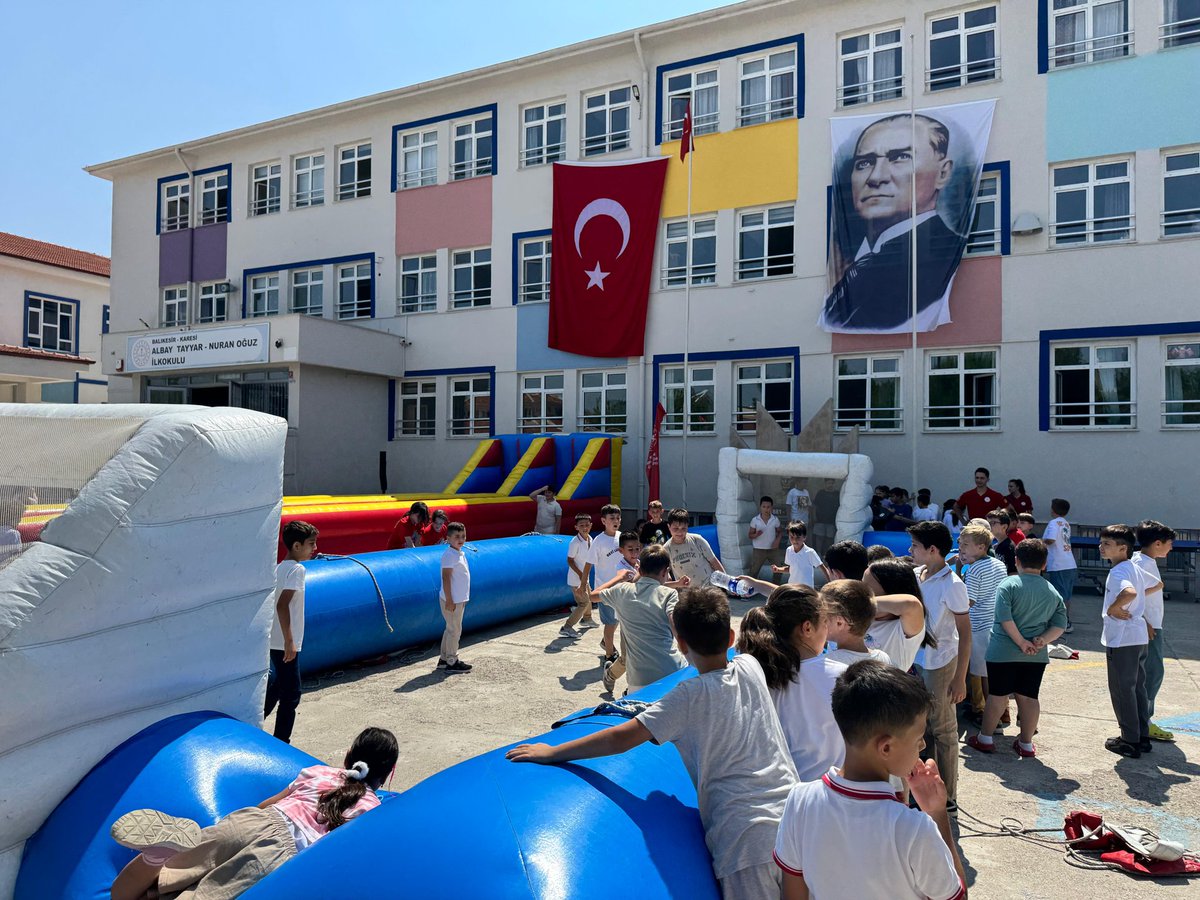 cnrcrlk45's tweet photo. 📌Albay Tayyar Nuran Oğuz İlkokulu 
Yıl boyunca cimnastik eğitimi verdiğimiz okulumuzda Bahar Şenliği programı gerçekleştirdik https://t.co/eeWcKIhFbe