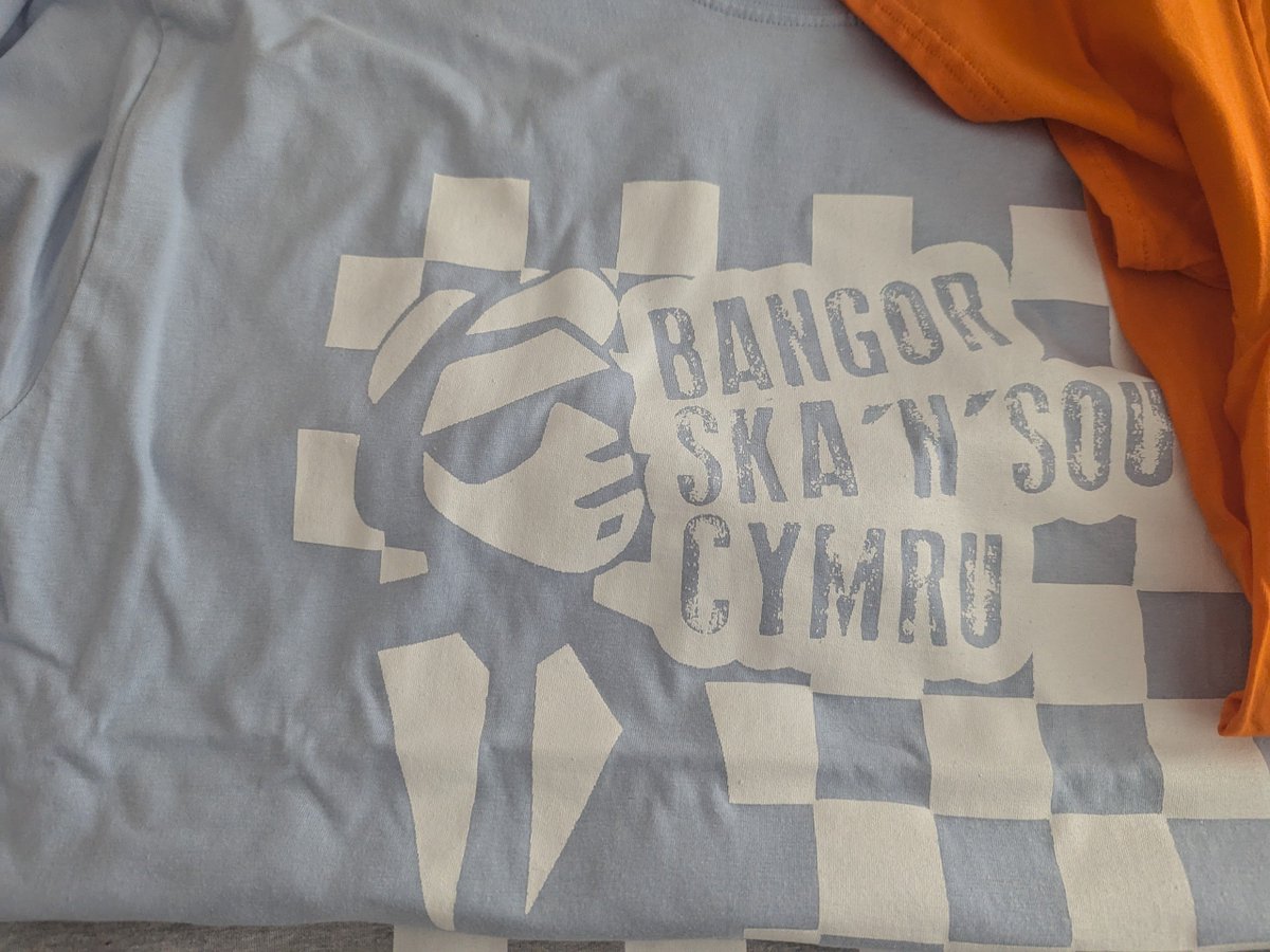 Bangor skaNsoul New t shirts are in this week 
Various sizes 
Some Ltd colours too 
Bottle green we have around 20 in stock .

Get those orders in pretty quickly as they are sure to sell out 😉