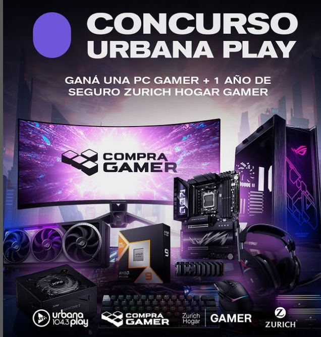 CompraGamerOK's tweet photo. SORTEO IMPERDIBLE! Junto a @UrbanaPlayFM estamos sorteando todo lo que ves en la foto!! Una oportunidad única para subir tu set up A OTRO NIVEL 🔥Solo tenés que seguir los pasos para participar! ¿Qué estás esperando? https://t.co/fIHdhqnngc
#sorteo #gaming #compragamer #premio https://t.co/rfHGrewvHD
