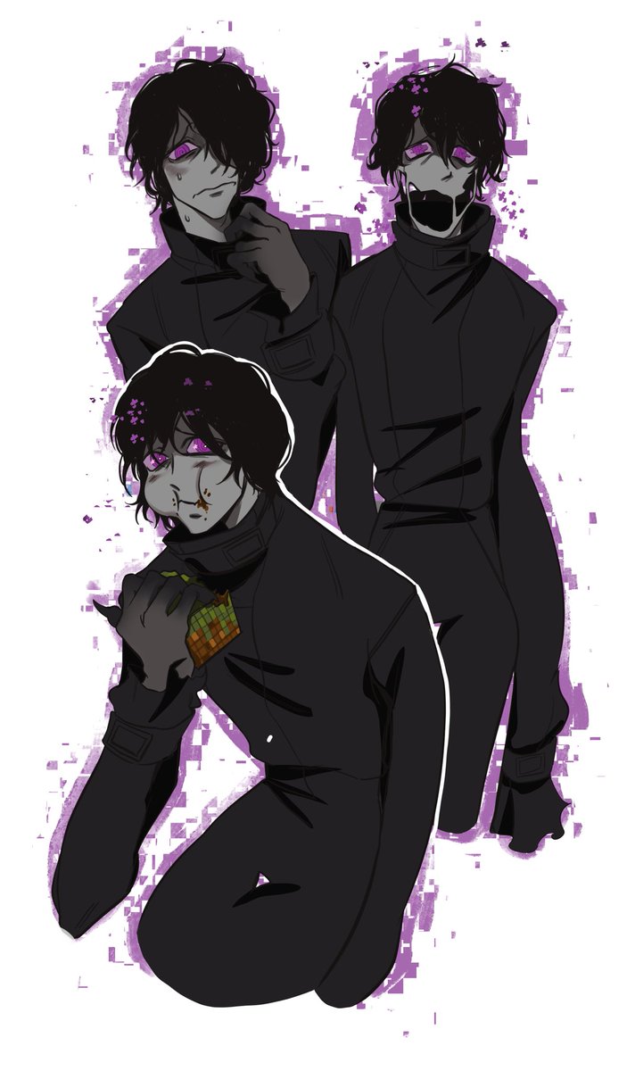 #enderman humanization😔
I always imagined him as this sad shy homeless guy