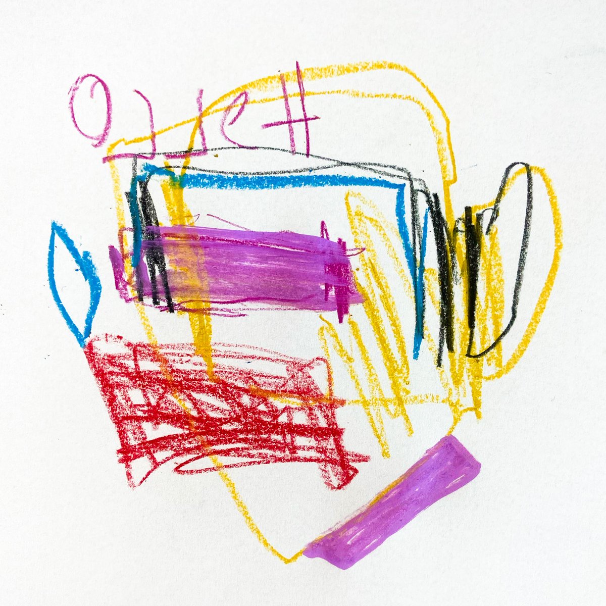 Every morning I paint with no pressure, process. Just simple crayon and freedom! Now you can collect them on <a href="/rodeodotclub/">Rodeo</a> GO GO GO!

rodeo.club/post/0x460f86c…