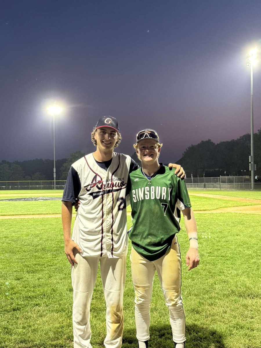 Connor Frickey 2023 (Babson) &amp;
Cayden Van Dolah 2025 (Holy Cross) 
🦏⚾️