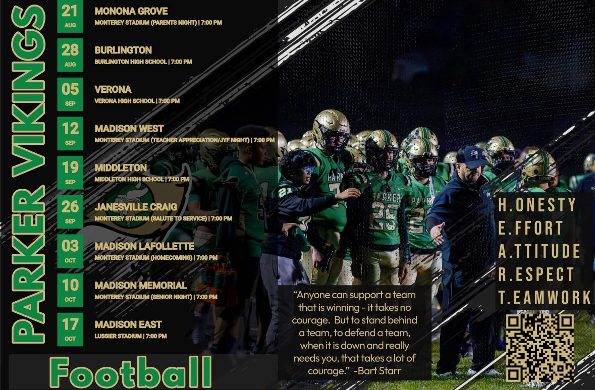 Can’t wait for my senior season
Currently weighing at 158 pounds and 6ft
Ran 40 at 4.71 20m 2.79 pro agility of 4.32.
Wr and outside linebacker at Parker highschool Janesville wi!! 
Can’t wait to ball out 
#athlete <a href="/CoachEHubbard/">Coach Hubbard</a> <a href="/NDSUfootball/">NDSU Football</a> <a href="/CoachHolleyCU/">Garren Holley</a>