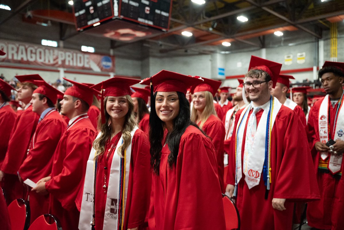 Graduated! Thank you <a href="/suny_cortland/">SUNY Cortland</a> for EVERYTHING! Red dragon for life ❤️🐉 can’t wait for these next steps!
