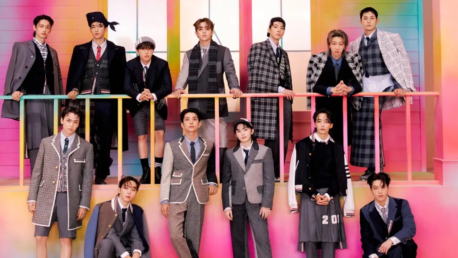 Artists with the most #1 albums on the Top Album Sales chart this decade:

#1 Taylor Swift 9
#2 TOMORROW X TOGETHER 7
#2 SEVENTEEN 7