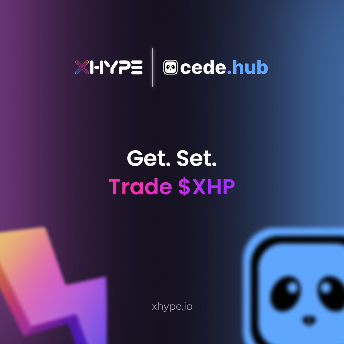 We're teaming up with <a href="/cedelabs/">Cede.hub - Trade-to-earn 🐼</a> for an exclusive trading season with a reward pool of $6000 USDT!

To enter 👇
1⃣ Head over to app.cedehub.io/xhype
2⃣ Log in to <a href="/MEXC_Official/">MEXC</a>
3⃣ Start trading 
4⃣ Earn rewards

Ends on 25th June ⏳
$428 in daily rewards! 💸