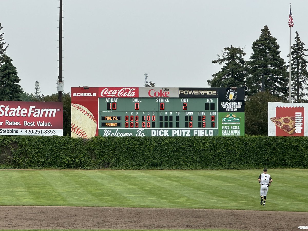 Through six, Pine Island clings to their 1-0 lead over Perham!