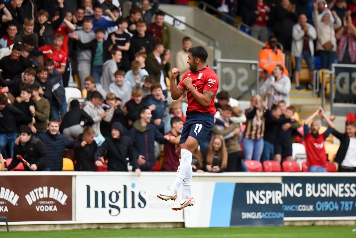 After an unforgettable chapter my time at York has come to an end. Thank you to the fans from day one making me feel part of something special. 
Also a special thanks to Kidderminster for the opportunity to play for the club. 

I leave with nothing but huge appreciation for both.