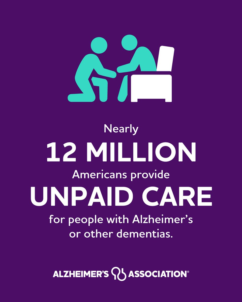 Alzheimer’s and other dementia take a heavy toll on the family and friends that care for them. Learn more at alz.org/facts and share to raise awareness. #ENDALZ