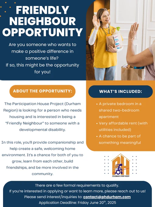 Image from Participation House (Durham Region) (@PHDurhamRegion)