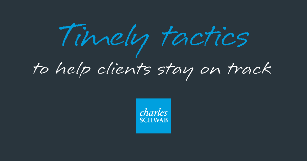 Get quick, practical tips to help keep clients focused on long-term goals in this short video: bit.ly/3HEuQg6