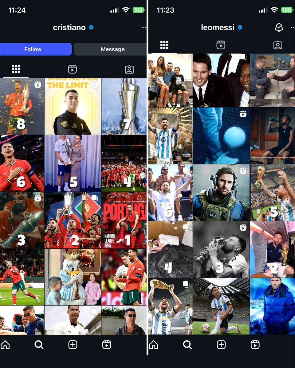 PortalMessi's tweet image. Mano…

O Cristiano já postou mais sobre a NATIONS LEAGUE do que o Messi postou sobre a COPA DO MUNDO!!!

Carência de títulos será? 👀