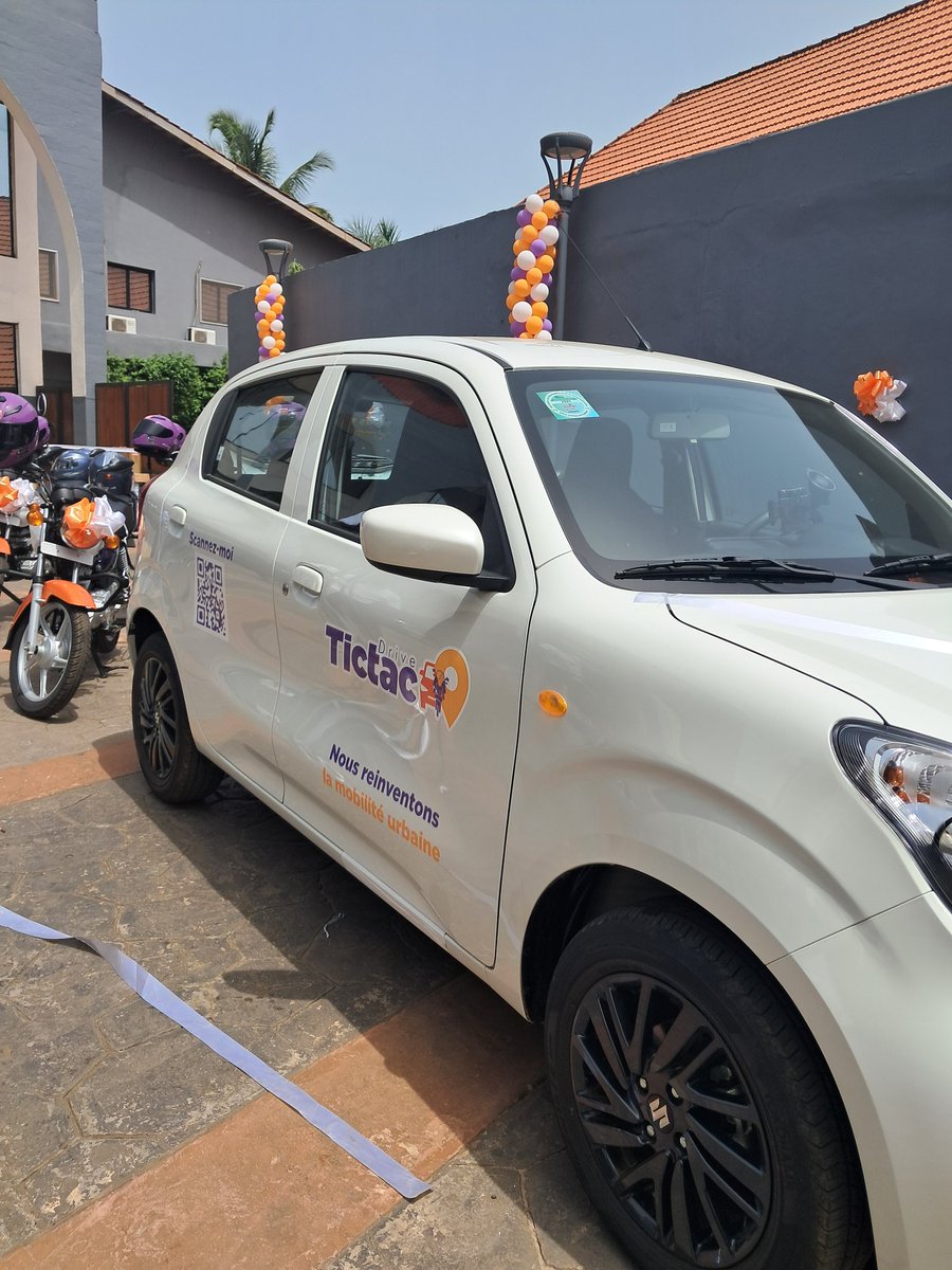 🔔 Connais-tu  Tic Tac Drive ? Le VTC local qui te dépose à l’heure, même sous la pluie? 

🔵 L’écosystème guinéen innove, s’adapte et avance avec des solutions pensées ici, pour nous.

📢 Pour ce nouveau numéro de ma série dédiée aux startups guinéennes qui transforment notre