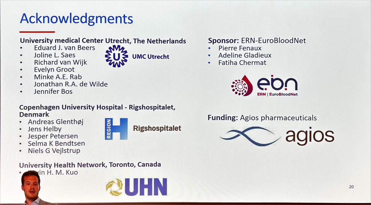 CaptainAV's tweet image. Congratulations to Thomas Doeven and the SATISFY team for a very SATISFYing result! SATISFY: MITAPIVAT IN ADULTS WITH ERYTHROCYTE MEMBRANOPATHIES AND CONGENITAL DYSERYTHROPOIETIC ANEMIA TYPE II: A EUROBLOODNET, MULTICENTER, SINGLE-ARM, PHASE 2 STUDY. #EHA2025