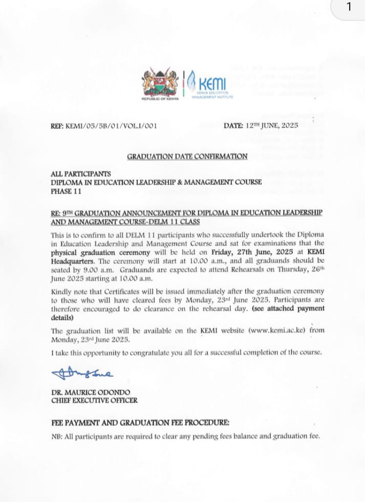 Kenya Education Management Institute (@kemi_kenya) on Twitter photo 