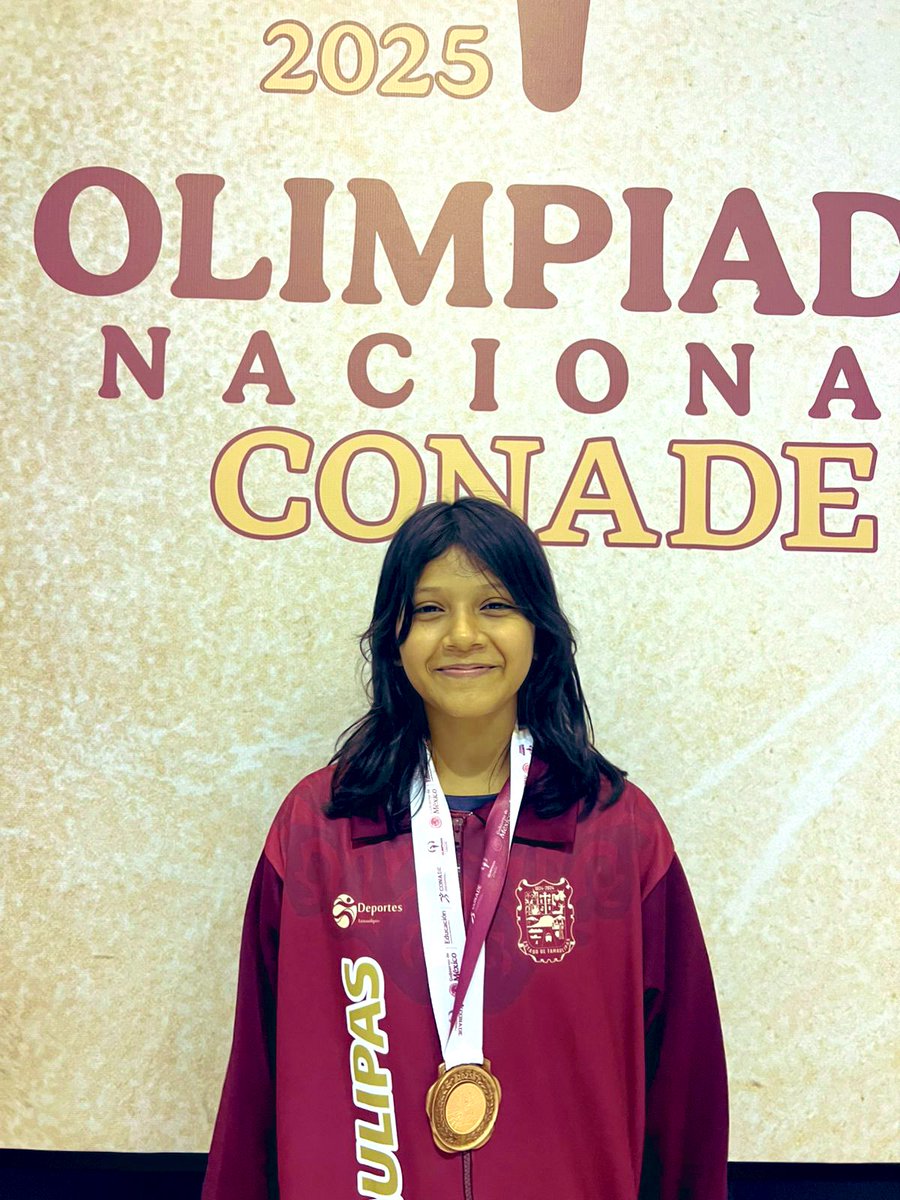 Erasmo González (@erasmoglz) on Twitter photo Ahora lo consiguió para #Tamaulipas #CdMadero Jeshury Aymar Sosa Cruz en luchas asociadas
U15 46 kg Femenil medalla de Bronce 🥉nuestra felicitación para sus entrenadores y familiares por este gran logro deportivo, <a href="/INDETamaulipas/">Deportes Tamaulipas</a> #aDarle! ✅ Ahora lo consiguió para #Tamaulipas #CdMadero Jeshury Aymar Sosa Cruz en luchas asociadas
U15 46 kg Femenil medalla de Bronce 🥉nuestra felicitación para sus entrenadores y familiares por este gran logro deportivo, <a href="/INDETamaulipas/">Deportes Tamaulipas</a> #aDarle! ✅