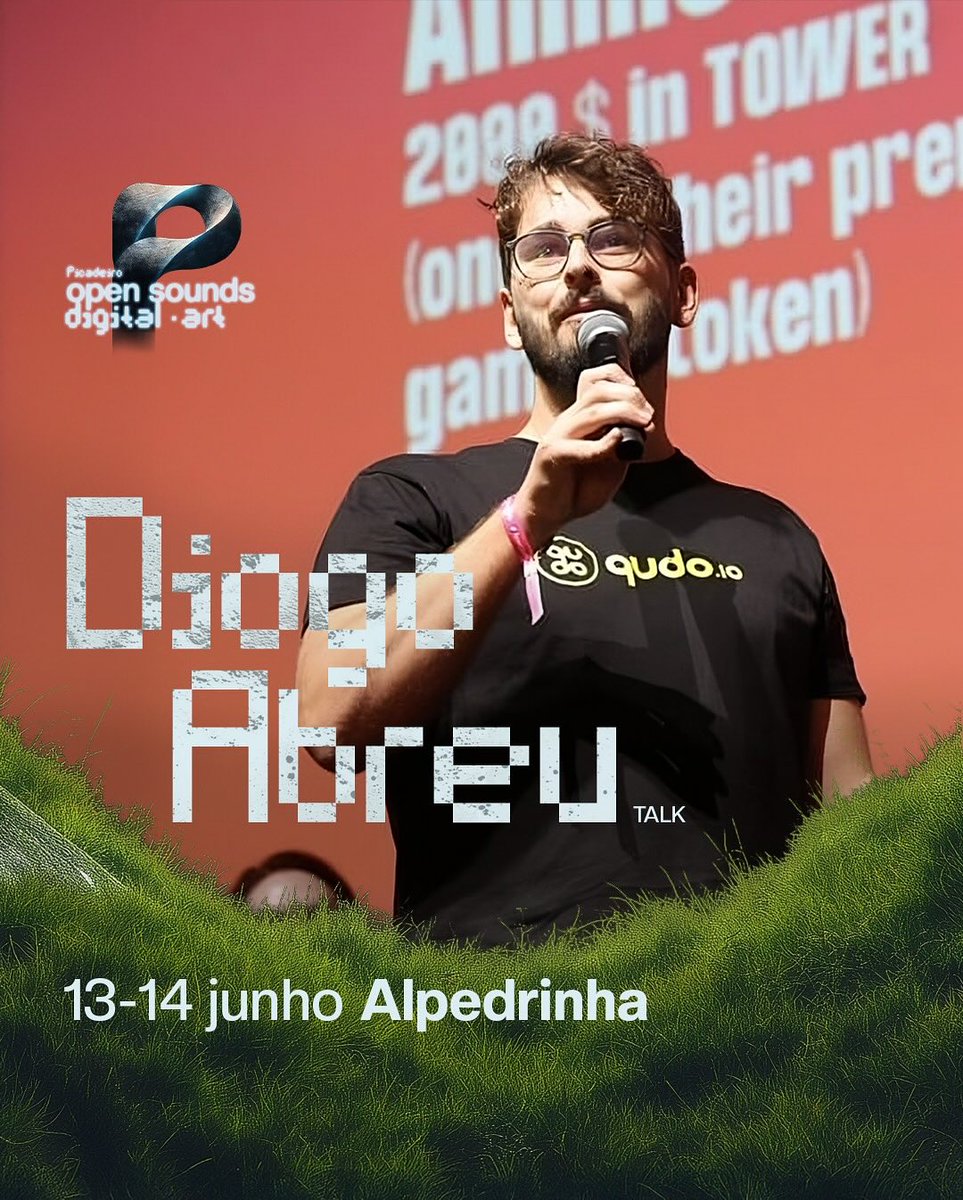 🎤 Tomorrow I’m speaking at Picadeiro Open Sounds &amp; Digital Art on: “Blockchain, NFTs &amp; the New Creative Economy in Games.”

I’ll cover the evolution of Web3 in gaming, real-world use cases &amp; @Qudocoin's vision for the future.

Let’s connect if you’re around!