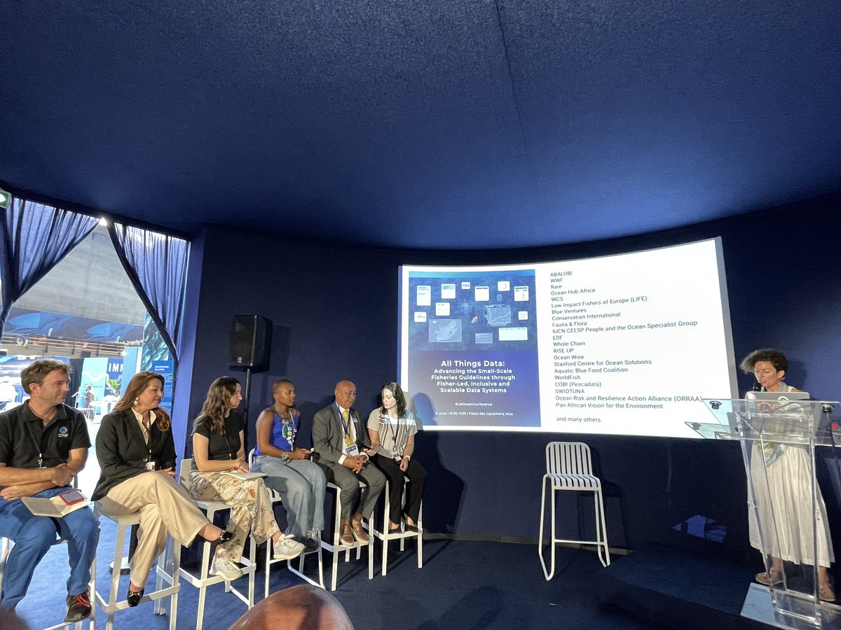 FairSeasIreland's tweet photo. @islandsmarine @LIFEplatformEU @abalobi_app @UN A brilliant event with great insights from fishing communities from across the globe. https://t.co/0fycLUgySM