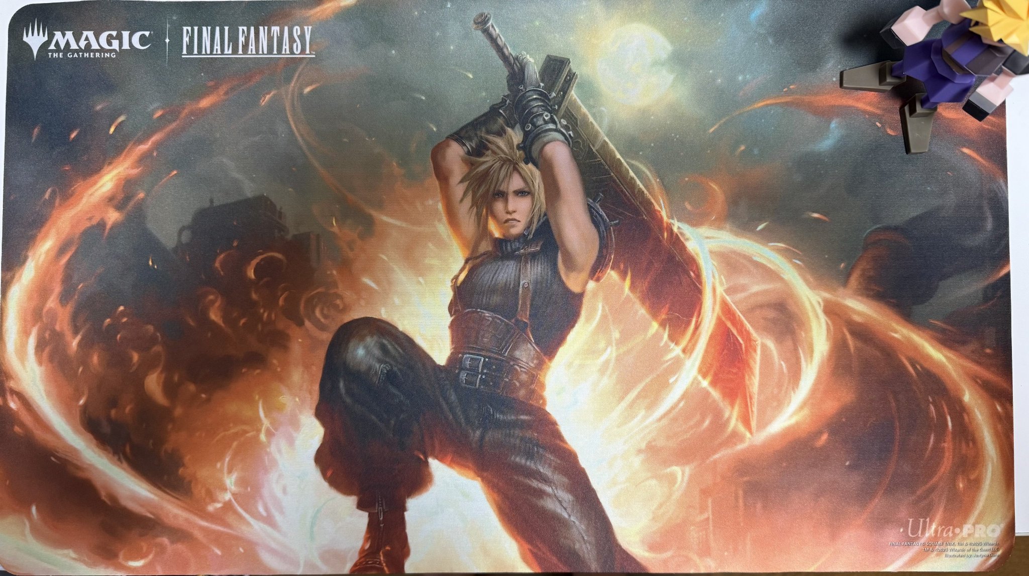 mtg 稀少 Ultra pro公式 プレイマット 元ソルジャークラウド fic MTG Ultra・PRO 元ソルジャー、クラウド プレイマット - メルカリ
