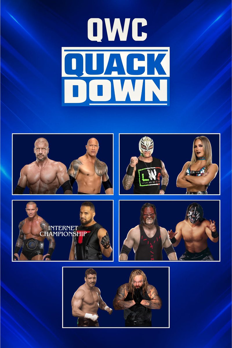 quackimapanda's tweet photo. Day 10 and the final day of "Who should you be watching" and today you should be watching....me! Quackdown Returns RIGHT NOW! So why not join in the wrestling fun!
https://t.co/TRAg8lqpMo
#WrestlingCommunity #WWE2K25 #WWESuperCard #QWC #Quackdown https://t.co/e5bgDJjjAG