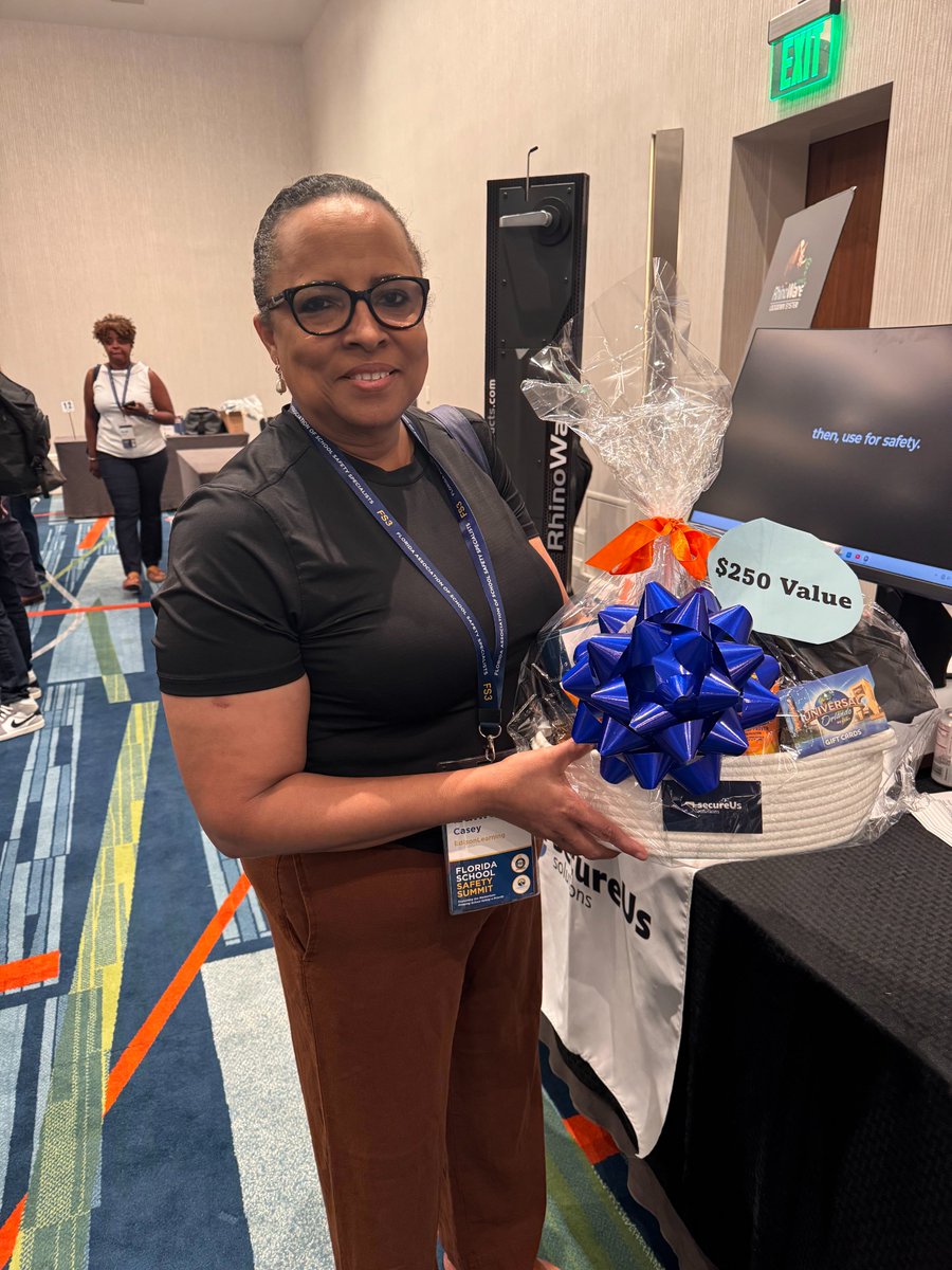 ssecureUS's tweet image. We had some incredible conversations at #FS32025 this past week! Thank you all for stopping by our booth to learn about RhinoWare Lockdown System.