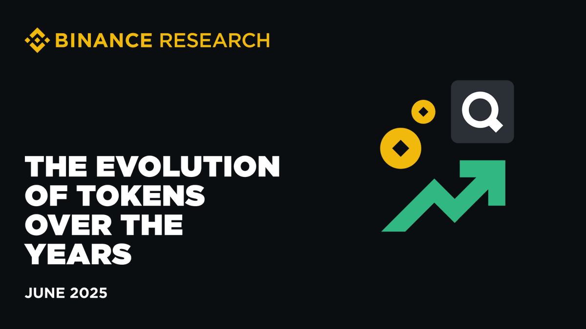 The role of tokens has evolved through cycles of hype, doubt and steady improvement.

Our latest report explores the historical trends and what gaps still need to be addressed to unlock the full potential of tokenized ecosystems.

Read here ➡️ binance.com/en/research/an…