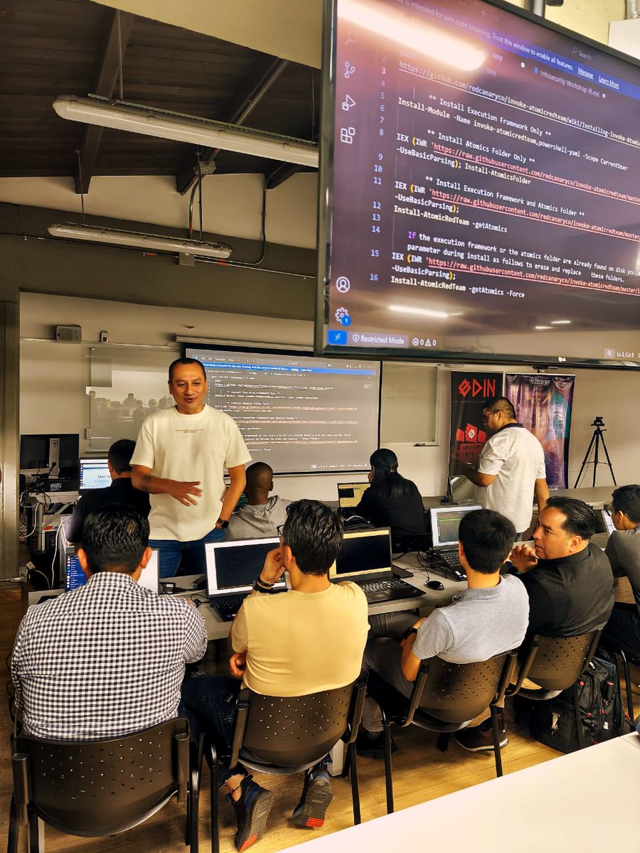 BSides_CO's tweet photo. Hoy estamos en el segundo día de #BSidesCo2025 en la @UdeA Tenemos charlas abiertas para las personas que están iniciando en Ciberseguridad. Hablaremos de perfiles, de Criptografía, Ataques de IA y MITRE ATLAS
¡Te esperamos!
#BSidesCo #Ciberseguridad #AI https://t.co/sDxKWPyriK