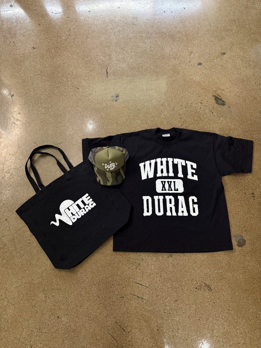 ferg_JP's tweet photo. tour merch live tomorrow → @whitedurag 🎚️🪩 https://t.co/f0fIlUoDmw