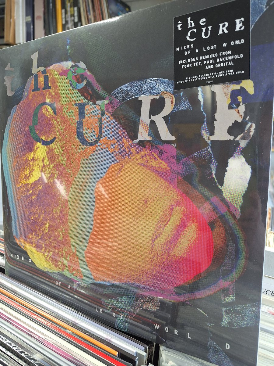 RCSheffield's tweet image. The Cure - Mixes Of A Lost World. 
Out tomorrow.
