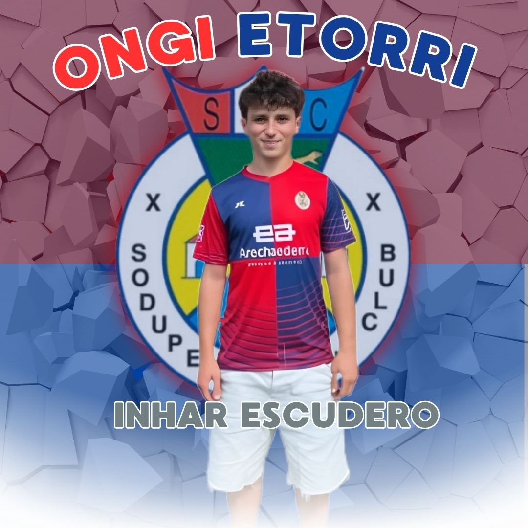 FITXAKETA BERRIA / NUEVO FICHAJE

✅Inhar Escudero se incorpora al Sodupe.U.C procedente del Indautxu

👋🏻Ongi etorri Inhar!
#aupasodupe🔴🔵