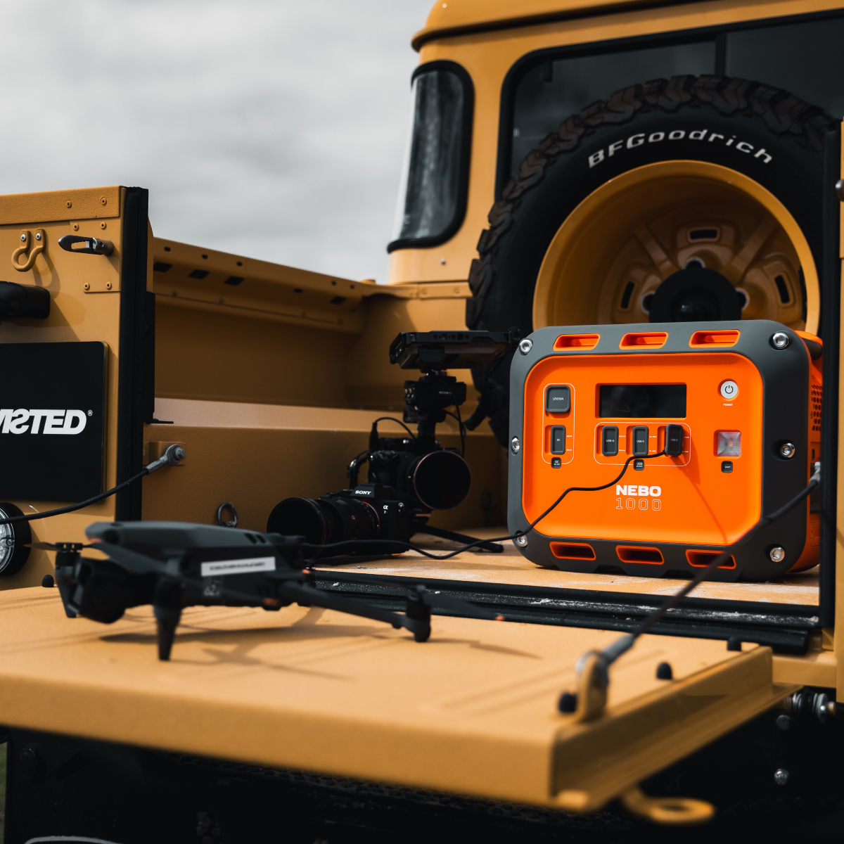 Adventure never hits pause. When batteries died during our TBug shoot, the NEBO INTREPID™ 1000 power station kept our gear running strong. No outlets? No problem. Epic moments don't wait for a convenient time to charge.

#TwistedAdventures #NEBOpower #AlwaysReady