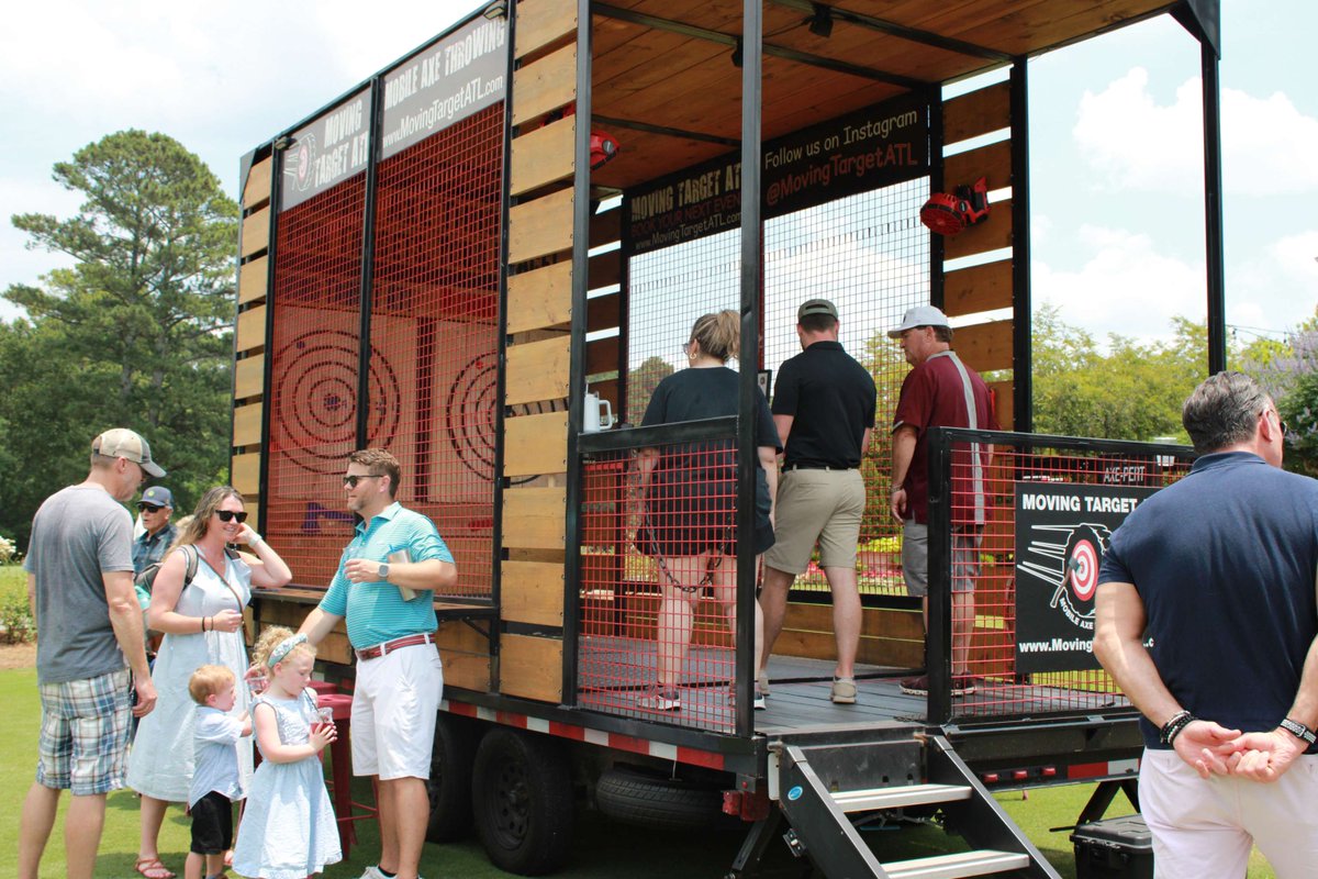 🎯 Father’s Day Fun-Day is THIS Sunday! 🥃💨
Axe throwing (13+), cigars, &amp; bourbon tasting—just for Dad!
Fee covers activities only. Hungry? Enjoy a la carte brunch specials in Triburn Tap!

🛍️ Pro Shop Father’s Day Sale = perfect golf gifts.