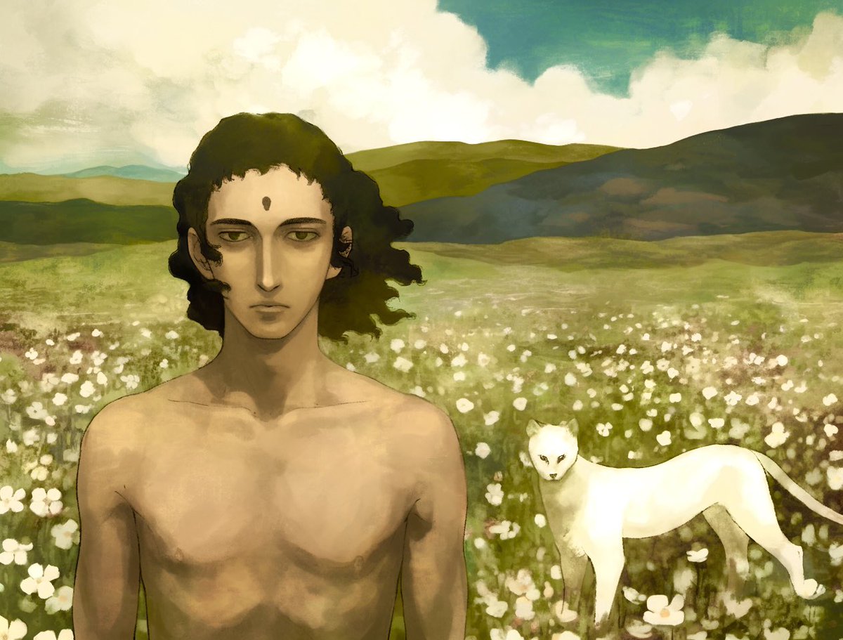 he watches the milk-white poppies sway in the tall grass

“taste one”shashthi mews “and the pain of the world will trouble you not”

“nor will joy” says the young hero “nor anger nor sorrow”

“just so” says the goddess