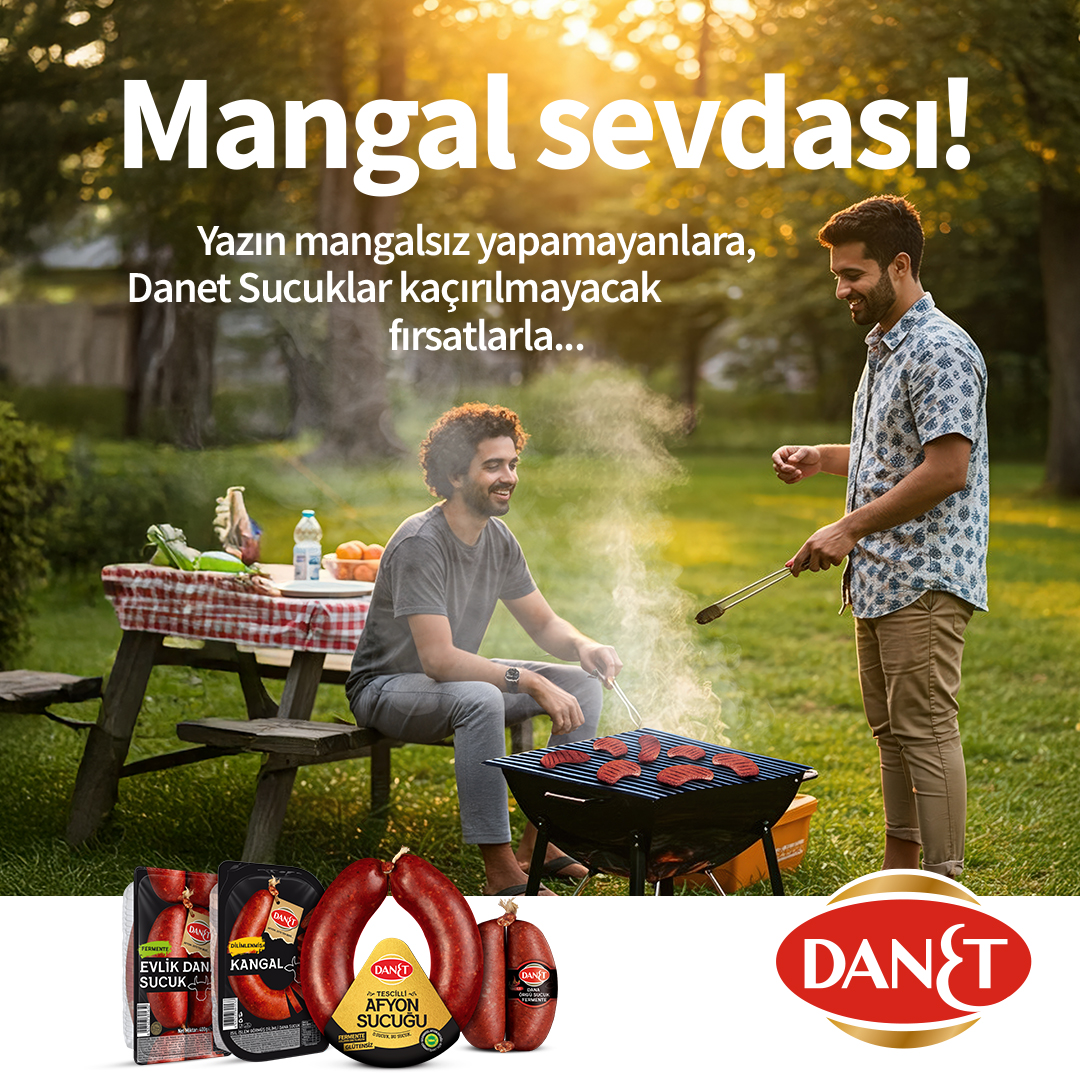 🔥 Yaz mangalsız olmaz diyenler buraya! Danet Sucuklar kaçırılmayacak fırsatlarla online.danet.com.tr de şimdi sizi bekliyor ✨
Güvenle, keyifle, afiyetle
#DANET #DanetSucuk #AfyonSucuğu #TescilliSucuk #ÖdüllüSucuk #Sucuk #TescilliAfyonSucuğu #ÖdüllüAfyonSucuğu #MangalSevdası