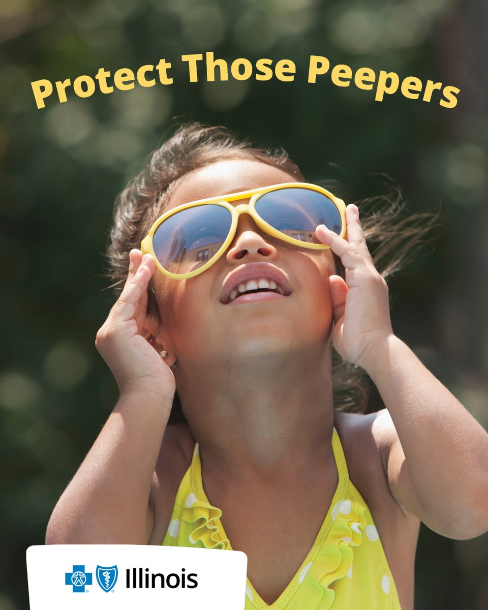 BCBSIL's tweet image. Oh yeah, you look great in those shades 😎 But are they protecting your eyes from UV rays? Check out our tips on choosing the right pair for you: spr.ly/60164yZCG
#UVProtection #Sunglasses #BCBSIL
