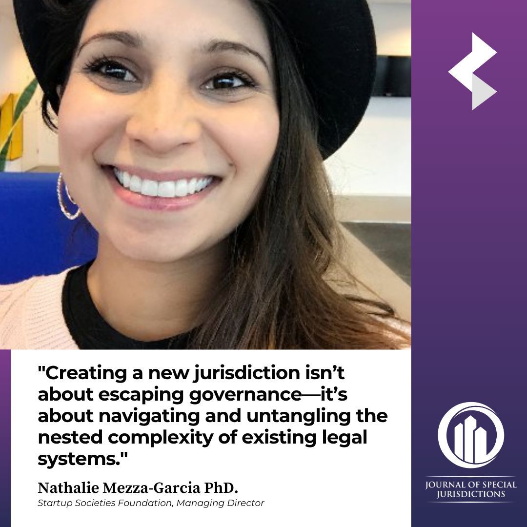 StartSocieties's tweet image. 📌 Quote of the Week!
"Creating a new jurisdiction isn’t about escaping governance—it’s about untangling existing legal systems."
🔗Read the full paper:
buff.ly/SEIqgmV
#StartupSocieties #PopUpCities #NetworkStates #InstituteForDecentralized #Governance