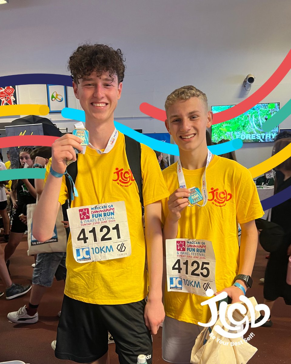 🏃‍♂️🏃‍♀️ JLGB @ Maccabi Fun Run – 130 for 130!

Join us running or walking 1k, 5k, or 10k — anywhere, anytime! Help us raise £17,000+ for our amazing youth programmes.

Sign up 👉 jlgb.org/funrun 🎽 #JLGB130 #MaccabiFunRun #TeamJLGB