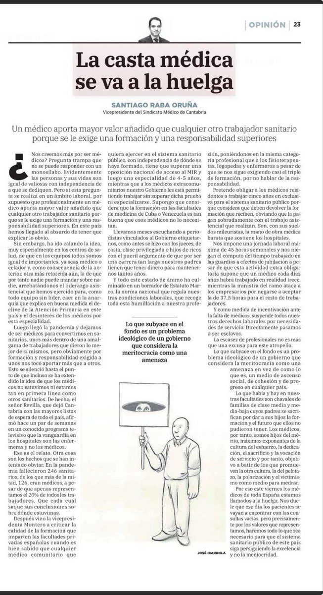 ¡Los médicos vamos a la huelga!