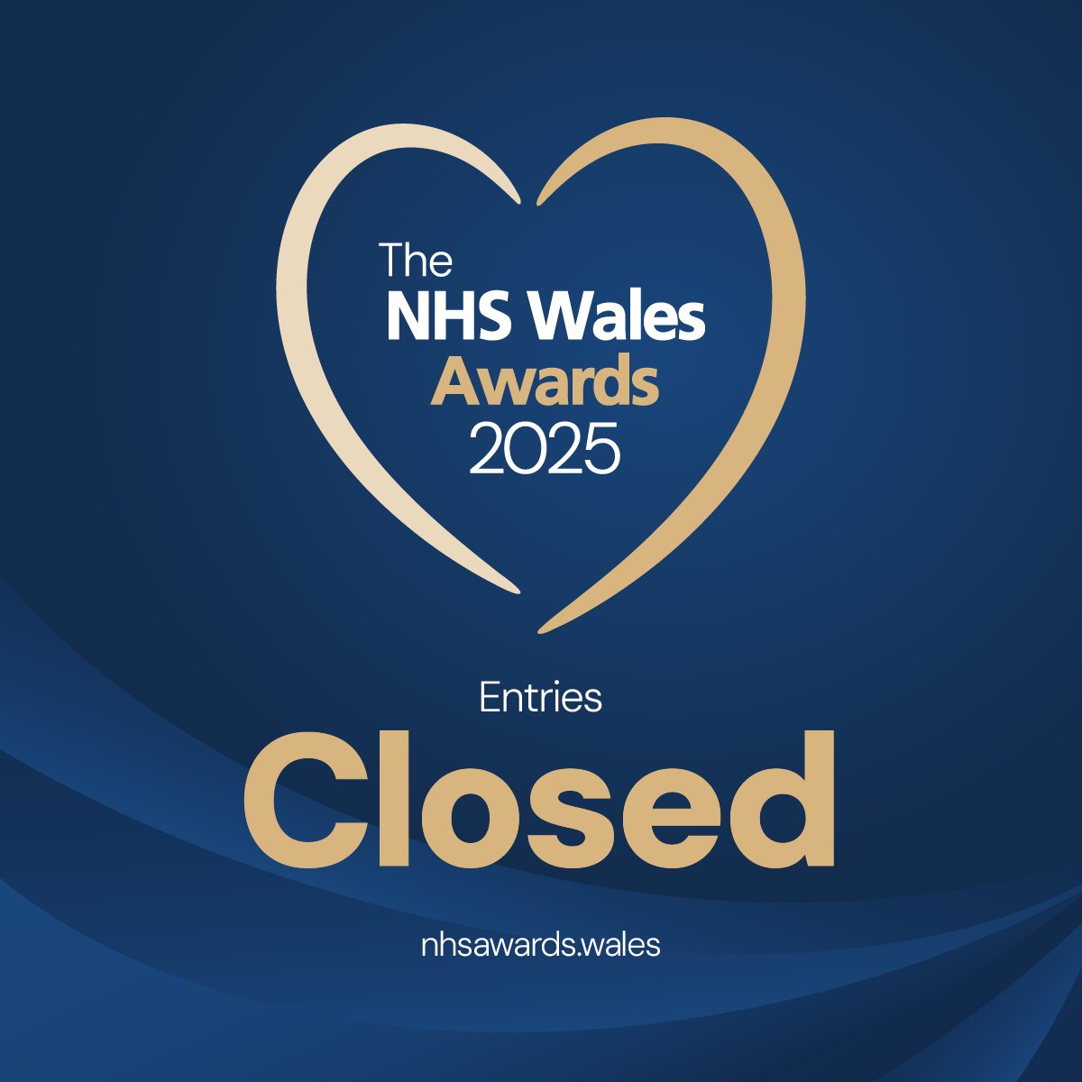 🔒 Entries for the #NHSWalesAwards2025 are now closed!

🙌 Good luck to everyone who submitted — your amazing work is being reviewed.

👀 Finalists will be announced soon. Stay tuned!