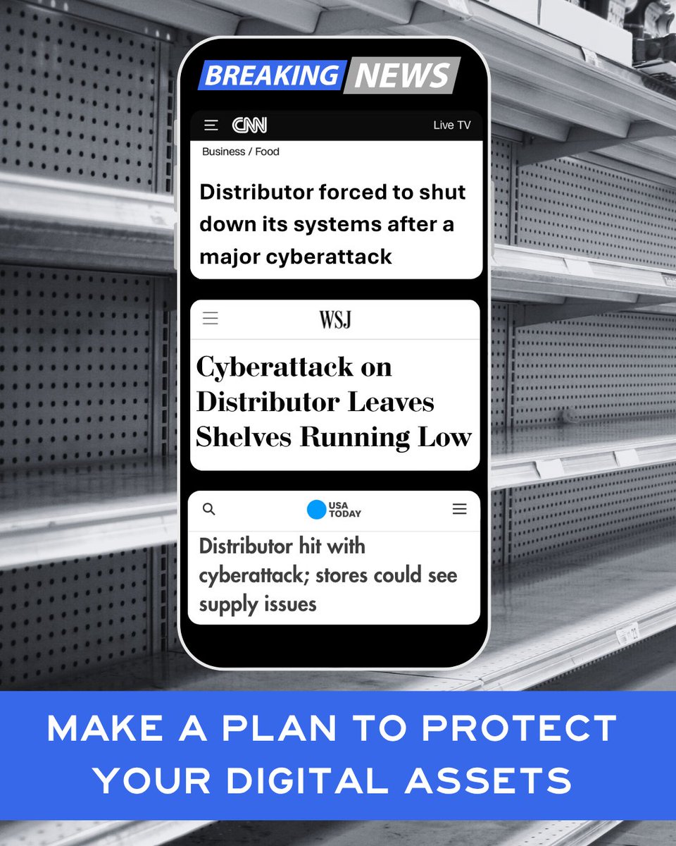 NBWA's tweet image. A major food distributor made headlines this week after a system breach disrupted its operations — the latest in a 400% spike in cyberattacks against supply chain businesses.
In this heightened threat environment, beer and beverage distributors need to have a robust…