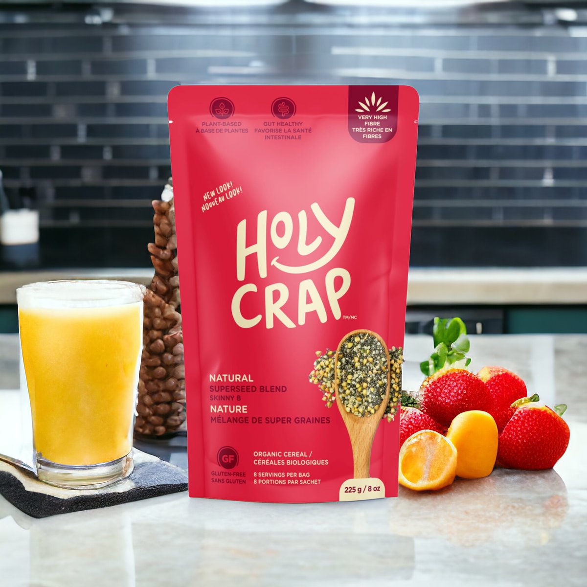 Start your day with Holy Crap Superseed Cereal — packed with high fibre for a happy, healthy gut! 🙌

🎁 Now through June 30th:
Get a FREE bag of our best-selling Natural Superseed Cereal with any purchase.

Let’s just say… your insides will thank you. 😉

 $HBFG

⸻
