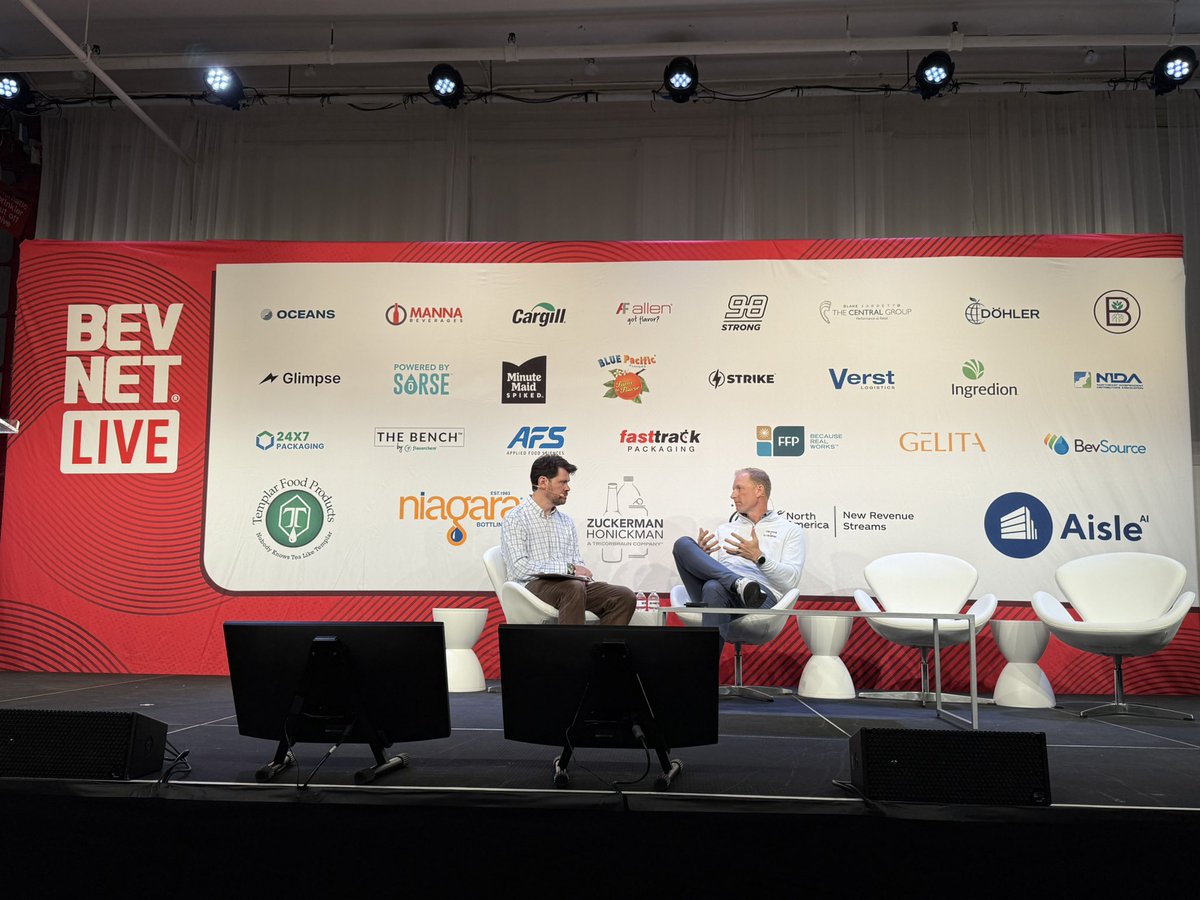 BevNET's tweet image. Now on the livestream: Staying disruptive at any size with @Chobani 

bevnet.com/livestream/bev…

#BevNETLive #nyc #cpg #chobani